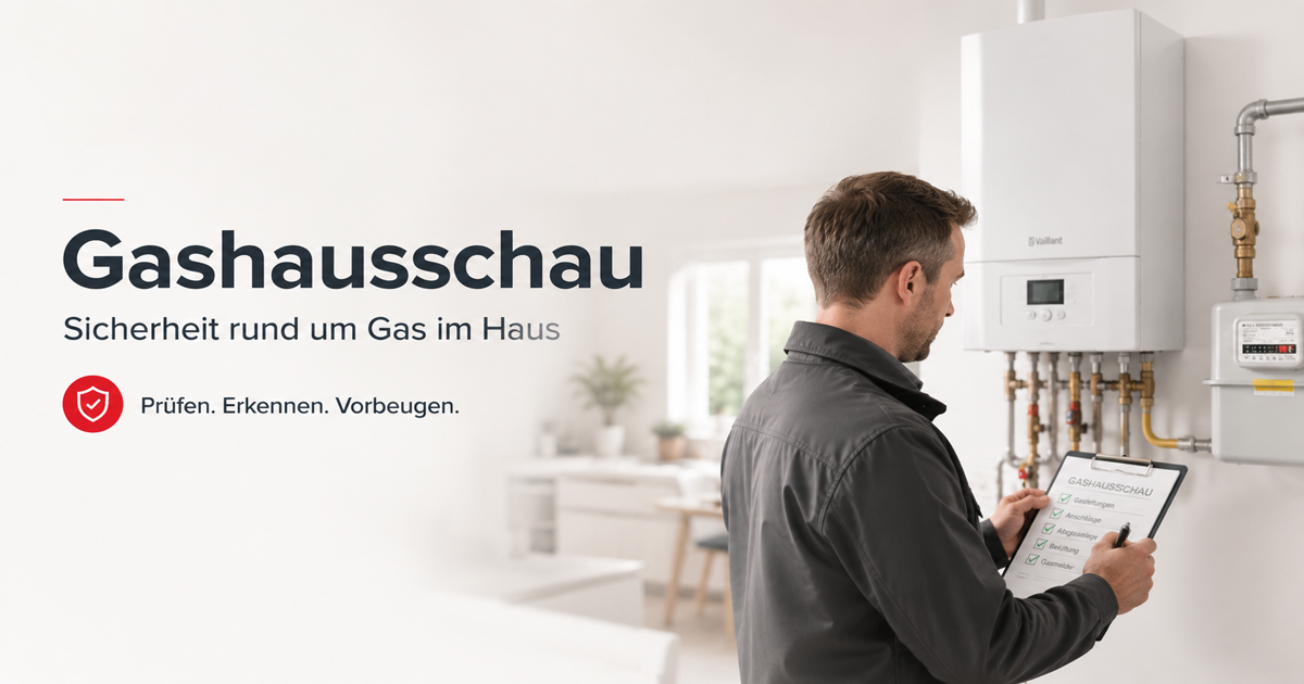 Gashausschau nach TRGI: Pflicht & Kosten